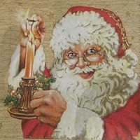Nikoläuse / Weihnachtsmänner/ Schneemänner